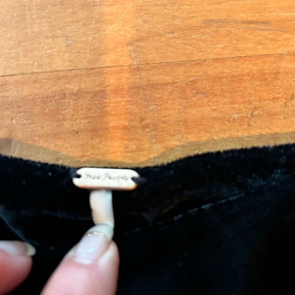 FreePeople Annalise velvet mini skirt - Picture 9 of 9